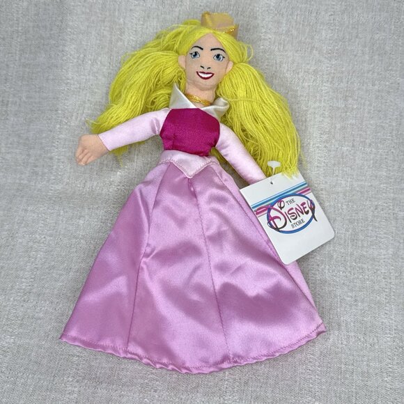 Sleeping Beauty Prince Phillip Maleficent Aurora Disney Store Bean Bag Set of 3 - Picture 2 of 10